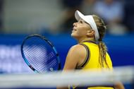 Amanda Anisimova dropeed just two games in her opening match.